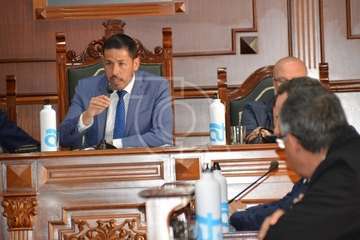 El Pleno de Telde abandona el plástico (Foto TA)